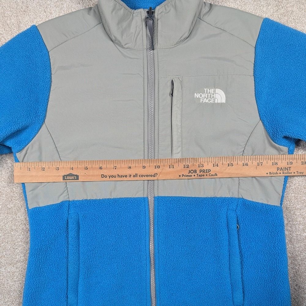 The North Face Jacket Womens Small Blue Gray Denali Polartec Fleece Full‎ Zip - Picture 7 of 12